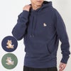 メゾンキツネ MAISON KITSUNE メンズ パーカー フーディー CHILLAX FOX PATCH REGULAR LM00706KM0001 ECLIPSE BLUE