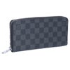 ルイヴィトン LOUIS VUITTON 長財布 ジッピーウォレット･ホリゾンタル N00056 ダミエ・グラフィット