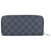 ルイヴィトン LOUIS VUITTON 長財布 ジッピーウォレット･ホリゾンタル N00056 ダミエ・グラフィット