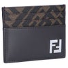 フェンディ FENDI カードケース FFキャンバス FFスクエア 7M0164 AFF2 F1Q1C REALEBANO+TBMR+P ブラウン