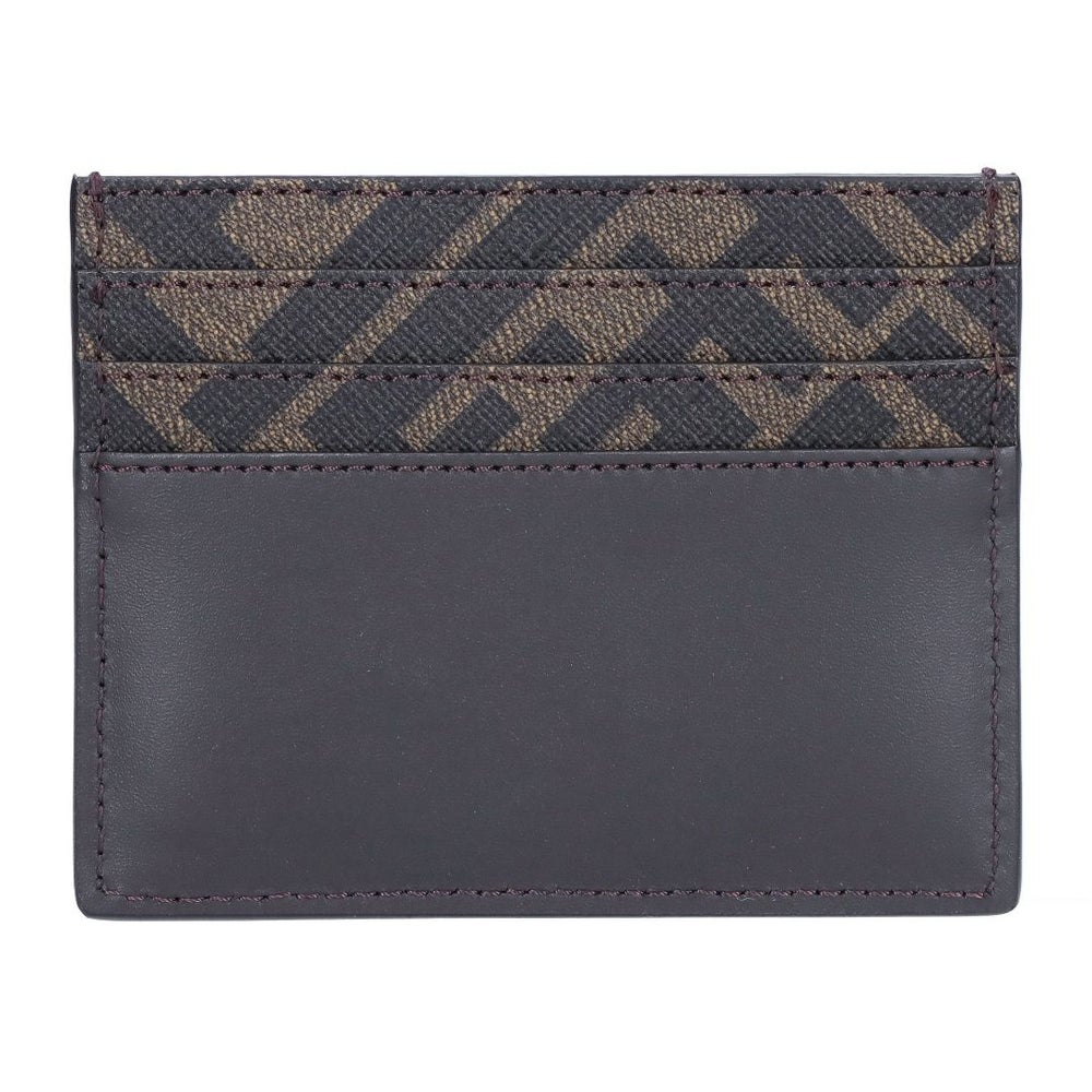 フェンディ FENDI カードケース FFキャンバス FFスクエア 7M0164 AFF2 F1Q1C REALEBANO+TBMR+P ブラウン