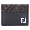フェンディ FENDI カードケース FFキャンバス FFスクエア 7M0164 AFF2 F1Q1C REALEBANO+TBMR+P ブラウン
