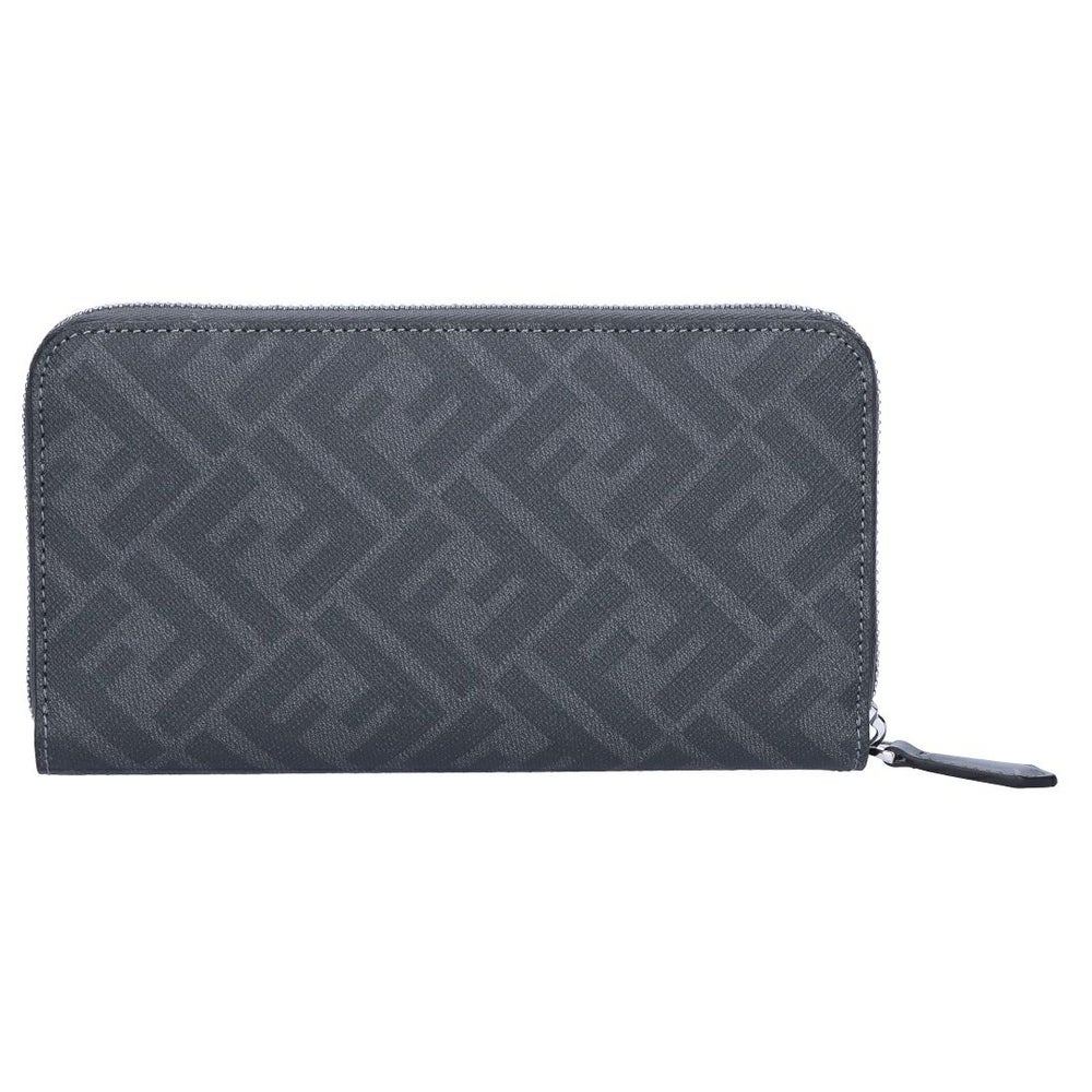 フェンディ FENDI 長財布 ダイアゴナル 7M0210 AFCB F0FDY ACCIAIO+PALLADIO グレー