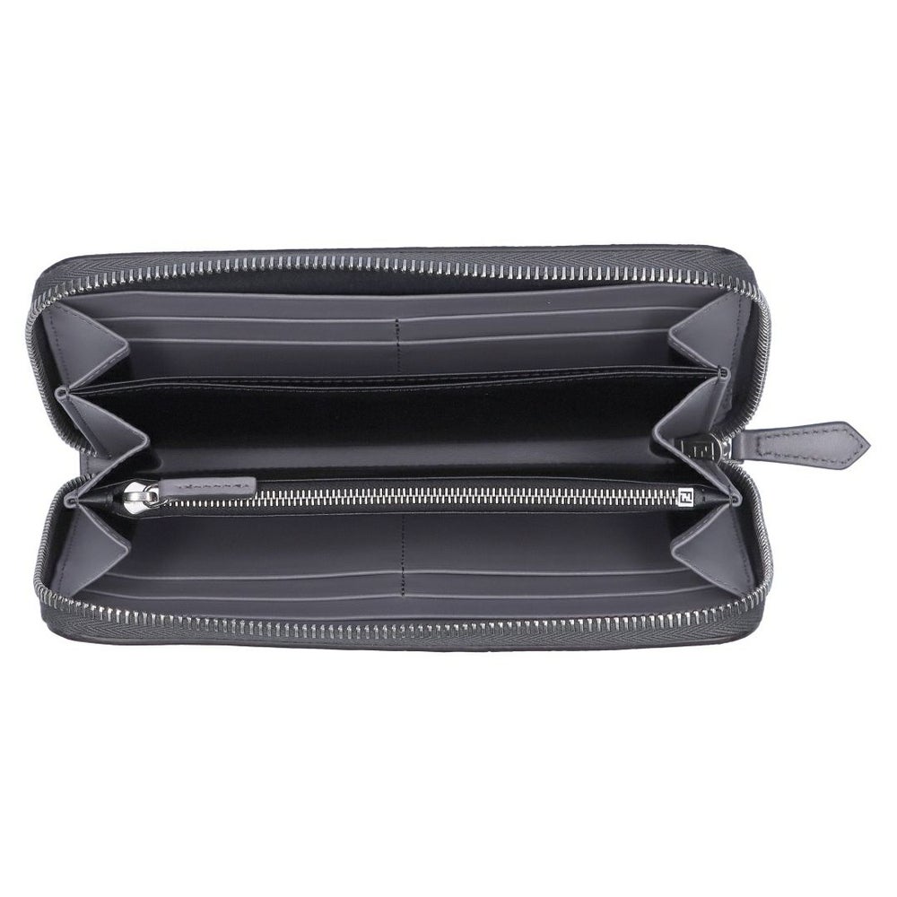 フェンディ FENDI 長財布 ダイアゴナル 7M0210 AFCB F0FDY ACCIAIO+PALLADIO グレー