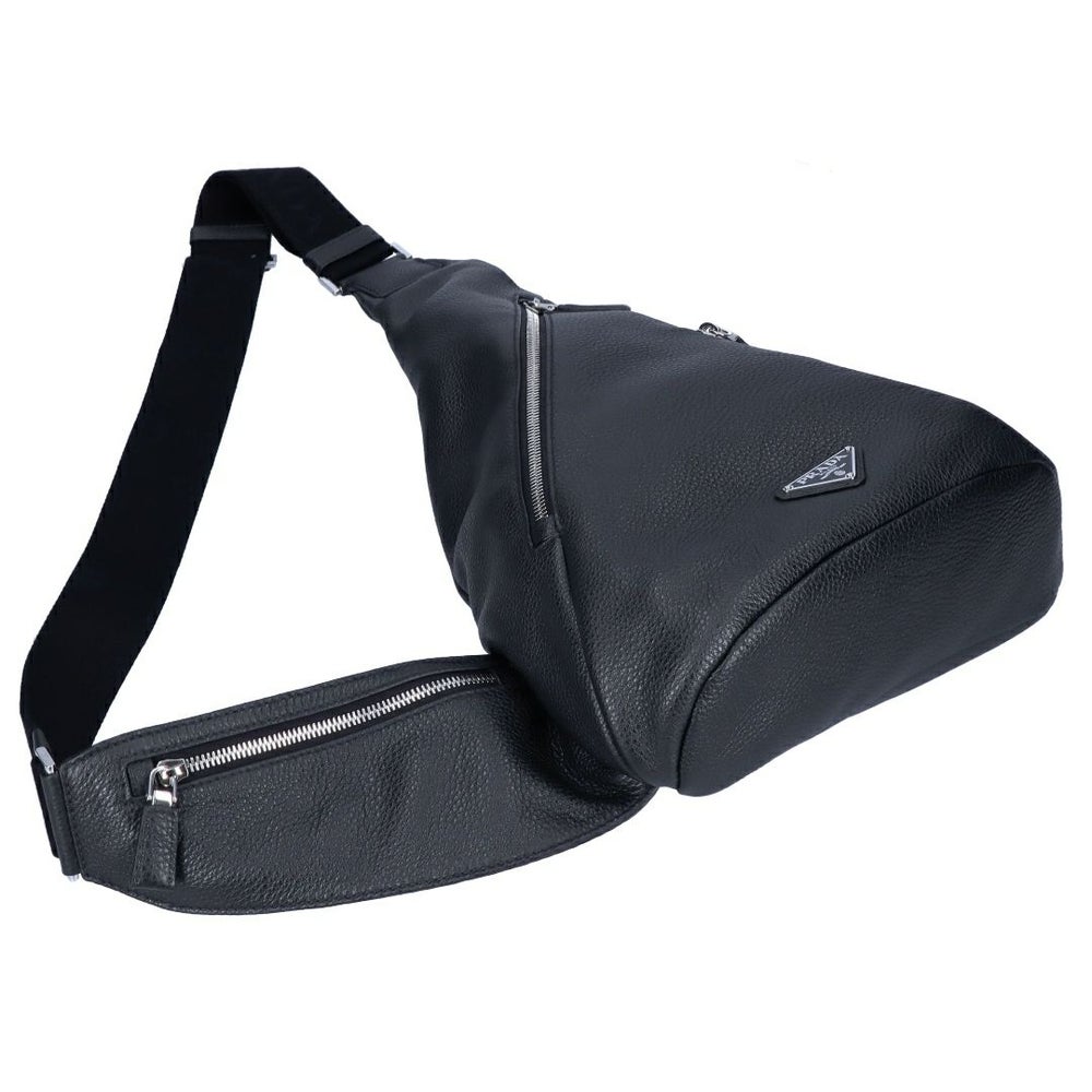 プラダ PRADA ボディバッグ ショルダーバッグ VIT.DAINO ヴィッテロダイノ ZAINO 2VZ092 2BBE F0002 NERO