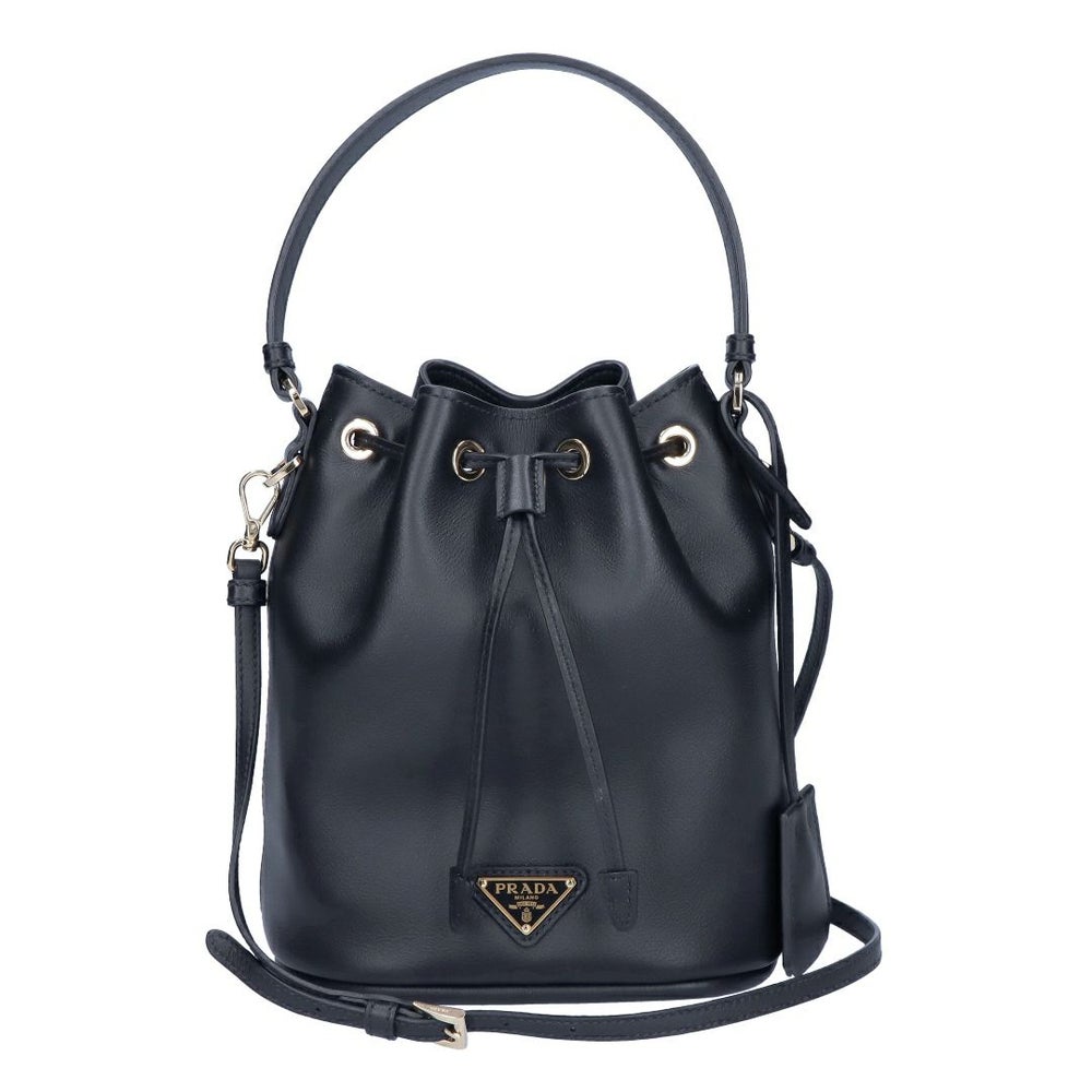 プラダ PRADA 2WAYバッグ SOFT GRAIN SECCHIELLO 1BE067 2CYS F0002 NERO【お取り寄せ】