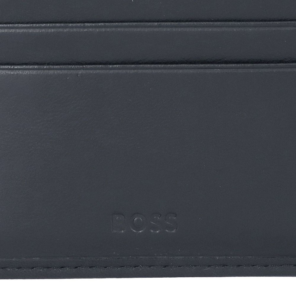 ヒューゴボス HUGO BOSS メンズ 折財布 二つ折り財布 小銭入れ付き BI FOLD WALLET HG50519273 001 BLACK