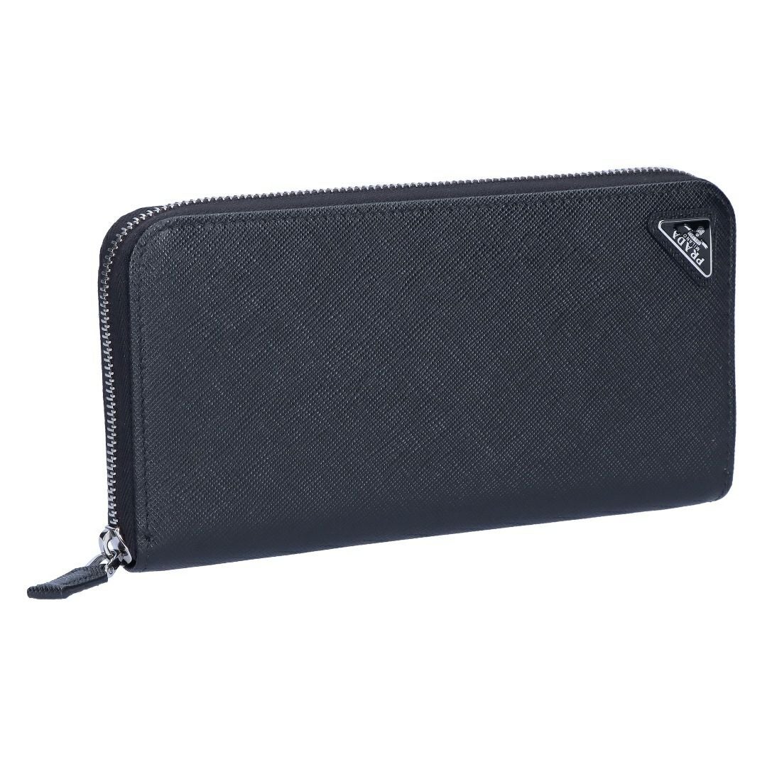 プラダ 財布 長財布 PRADA 1ML506 【SAFFIANO TRAINGOLO】 NERO 【お