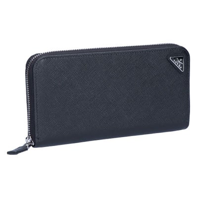 プラダ 財布 長財布 PRADA 1ML506 【SAFFIANO TRAINGOLO】 NERO 【お 