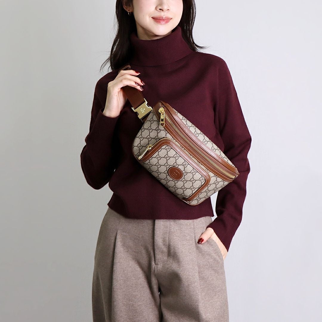 GUCCI グッチ キャンバス スリングバッグ ボディバッグ GUCCI（グッチ） 【並行輸入品】 ショルダーバッグ クロスボディバッグ