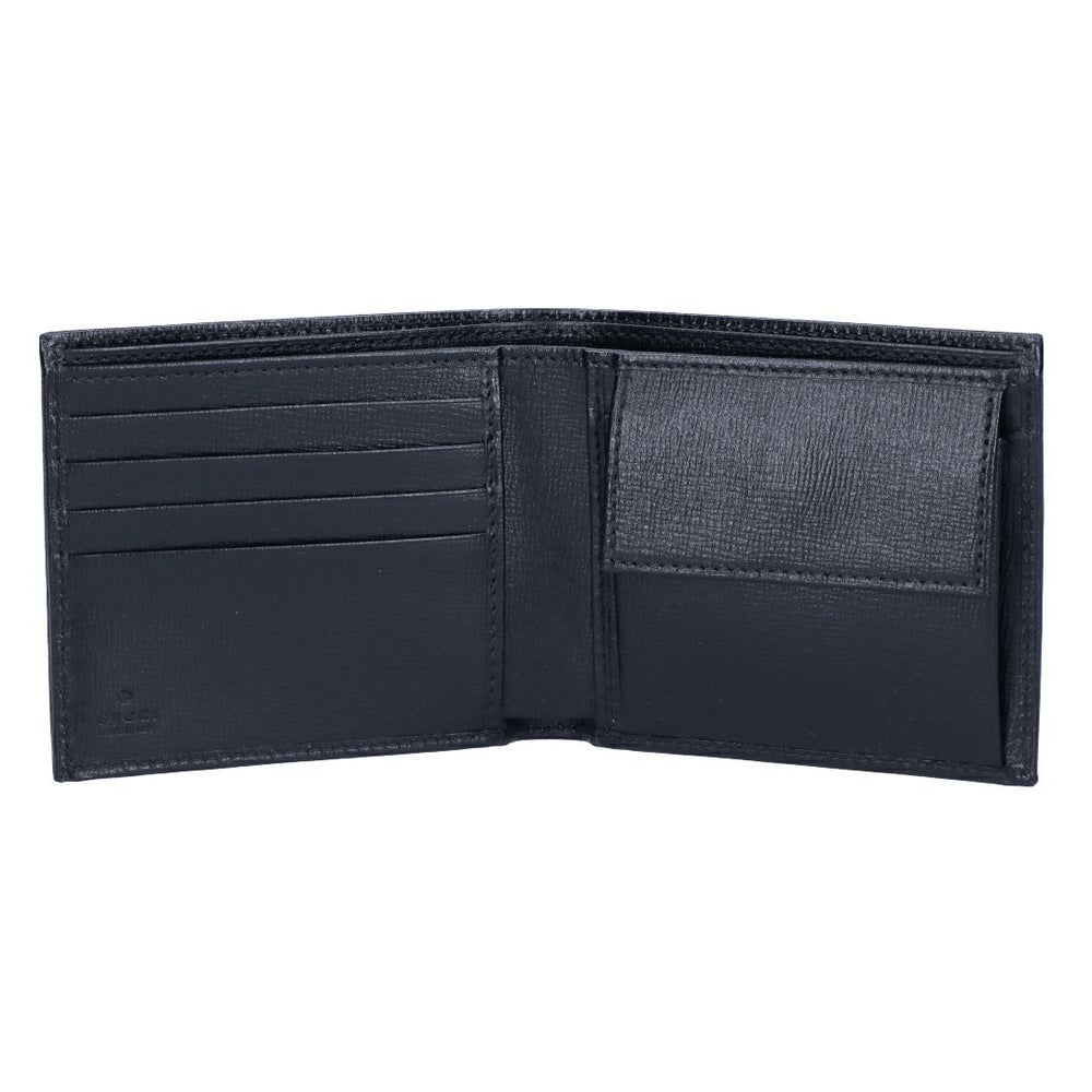 グッチ GUCCI 折財布 小銭入れ付き インターロッキングG 673000 92TCN 1000 ブラック