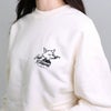 メゾンキツネ MAISON KITSUNE メンズ レディース スウェットトレーナー リラックス スウェットシャツ カフェ キツネ CKMU00301KM0330 P709 TAPIOCA