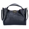 ヴァレンティノ バレンティノガラバーニ ガラヴァーニ VALENTINO GARAVANI 2WAYバッグ ロックスタッズ スモール 5W2B0K11VSN 44A NERO/ROSE QUARTZ