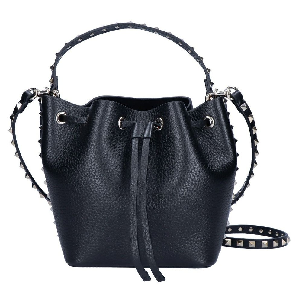 ヴァレンティノ バレンティノガラバーニ ガラヴァーニ VALENTINO GARAVANI 2WAYバッグ ロックスタッズ バケットバッグ 5W2B0L31VSF 0NO NERO