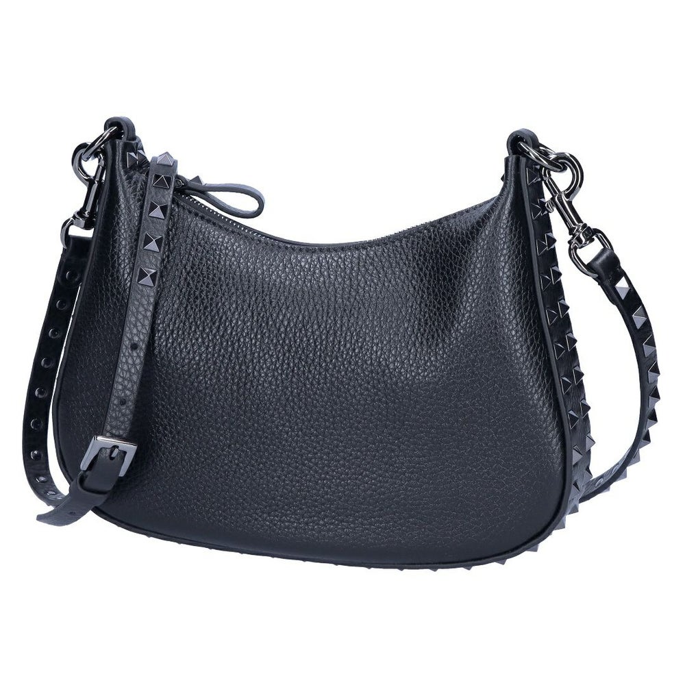 ヴァレンティノ バレンティノガラバーニ ガラヴァーニ VALENTINO GARAVANI 2WAYバッグ ロックスタッズ ホーボー スモール 5W2B0M37HAD 0NO NERO