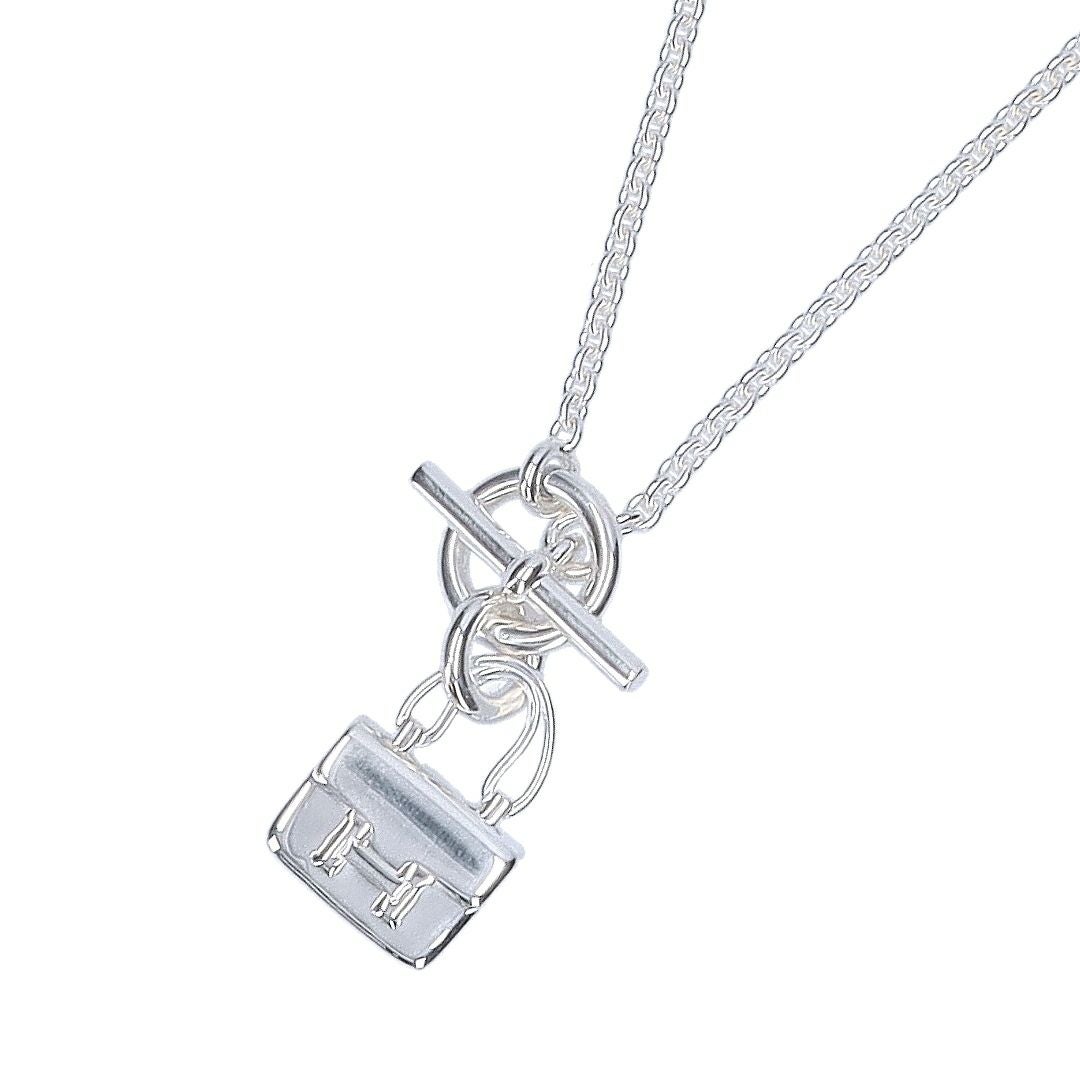 エルメス HERMES ネックレス アミュレットコンスタンス H121324B