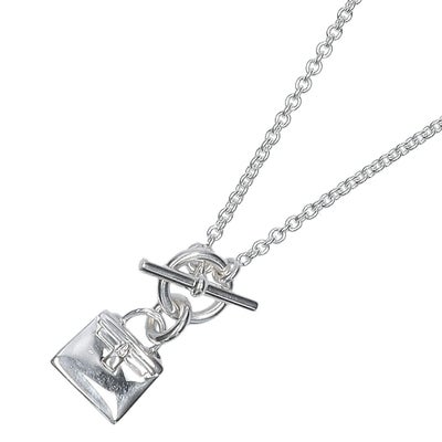 エルメス HERMES ネックレス アミュレットケリー H121325B SILVER 
