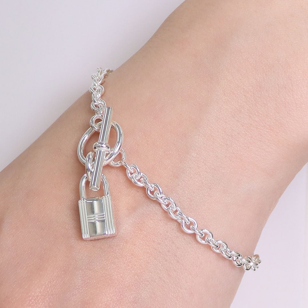 エルメス HERMES ブレスレット ファランドール H104567B シルバー