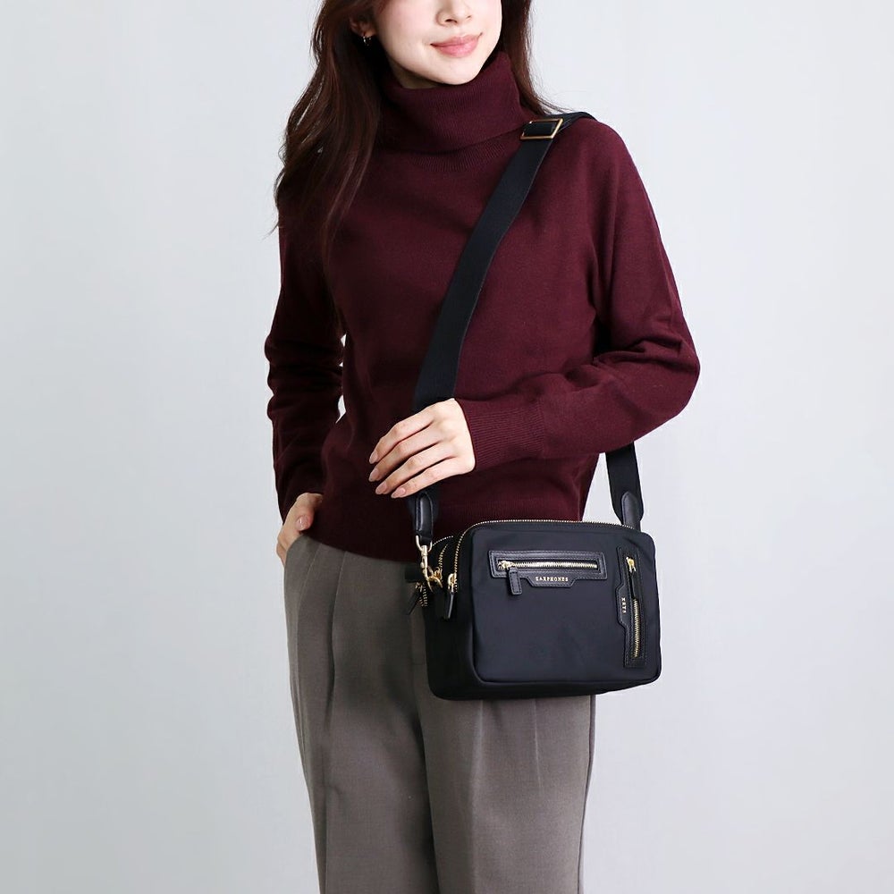 アニヤハインドマーチ ANYA HINDMARCH ショルダーバッグ 197366/5050925197366 BLACK トリオ クロスボディ