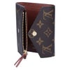 ルイヴィトン LOUIS VUITTON 折財布 三つ折り財布 コンパクトウォレット ポルトフォイユ・ヴィクトリーヌ M62472 ブラウン