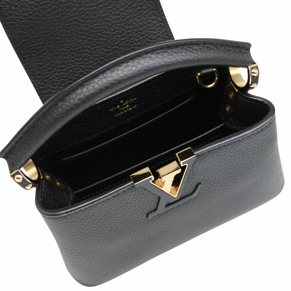 【リユース品】 ルイヴィトン LOUIS VUITTON バッグ ショルダーバッグ カプシーヌMINI M56071 ブラック 【お取り寄せ】