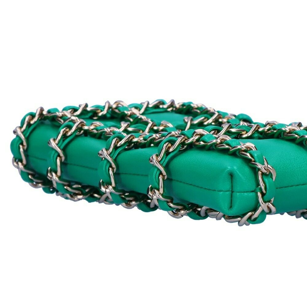 【リユース品】 シャネル CHANEL バッグ ショルダーバッグ スマートフォンショルダー AP1161 グリーン 【お取り寄せ】