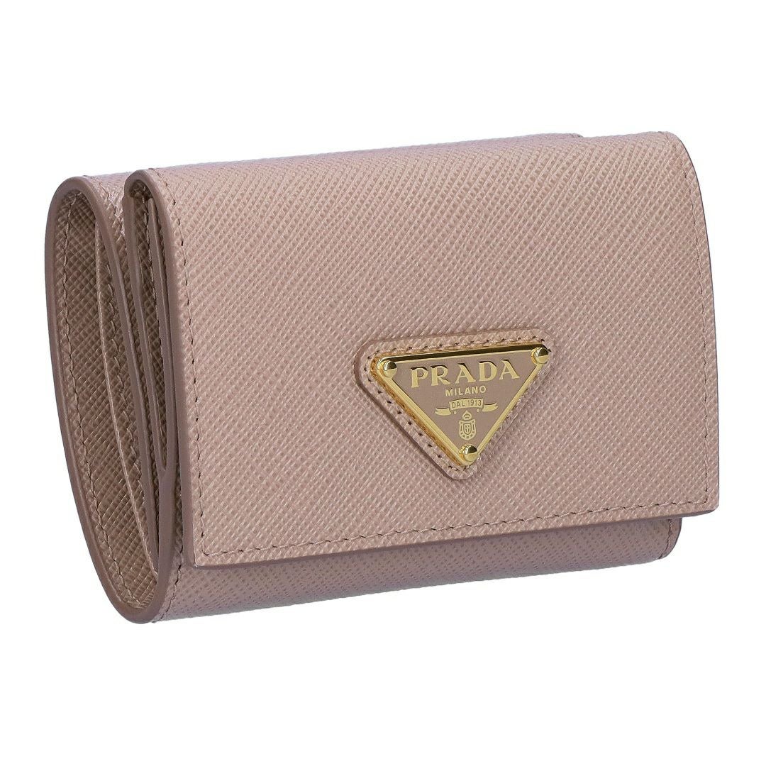プラダ PRADA 折財布 三つ折り財布 SAFFIANO TRIANG 1MH042 QHH F0236 プラダ PRADA 折財布 三つ折り財布 SAFFIANO TRIANG 1MH042 QHH F0236