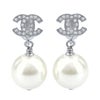 シャネル CHANEL ピアス A36138 Y02005 Z2354 SILVER×PEARL
