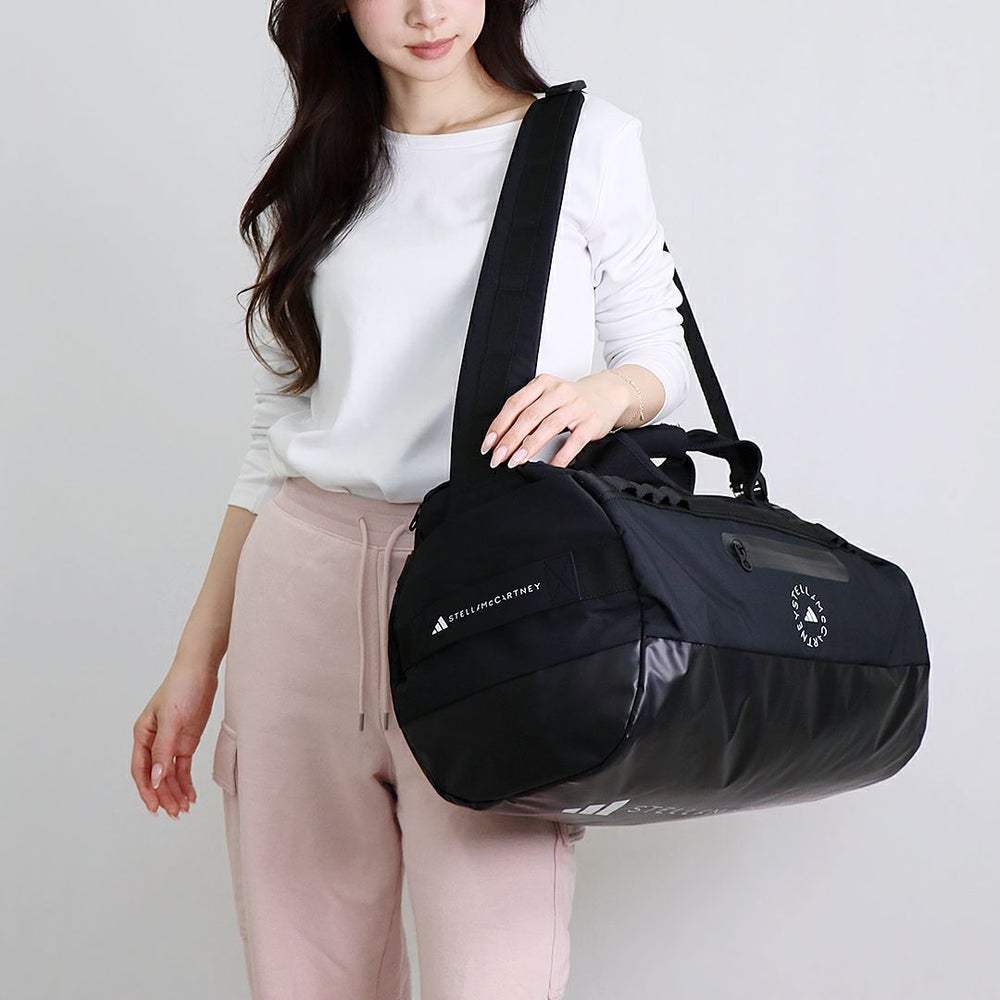 アディダスバイステラマッカートニー ADIDAS BY STELLA MCCARTNEY ボストンバッグ 24/7 バッグ IS9014 BLACK/WHITE/BLACK