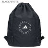 アディダスバイステラマッカートニー ADIDAS BY STELLA MCCARTNEY バックパック リュックサック ジムサック JJ4693 BLACK/WHITE