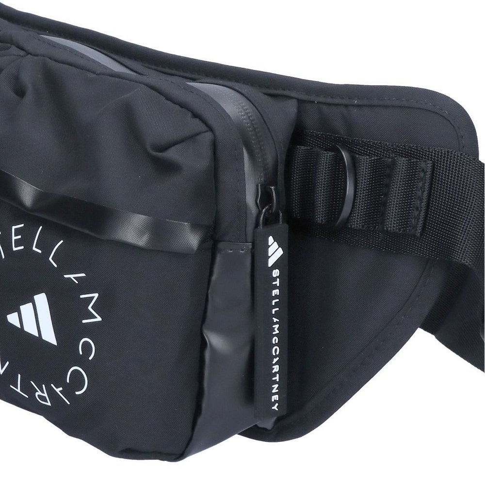 アディダスバイステラマッカートニー ADIDAS BY STELLA MCCARTNEY ウエストポーチ ボディバッグ バムバッグ IW1618 BLACK/WHITE