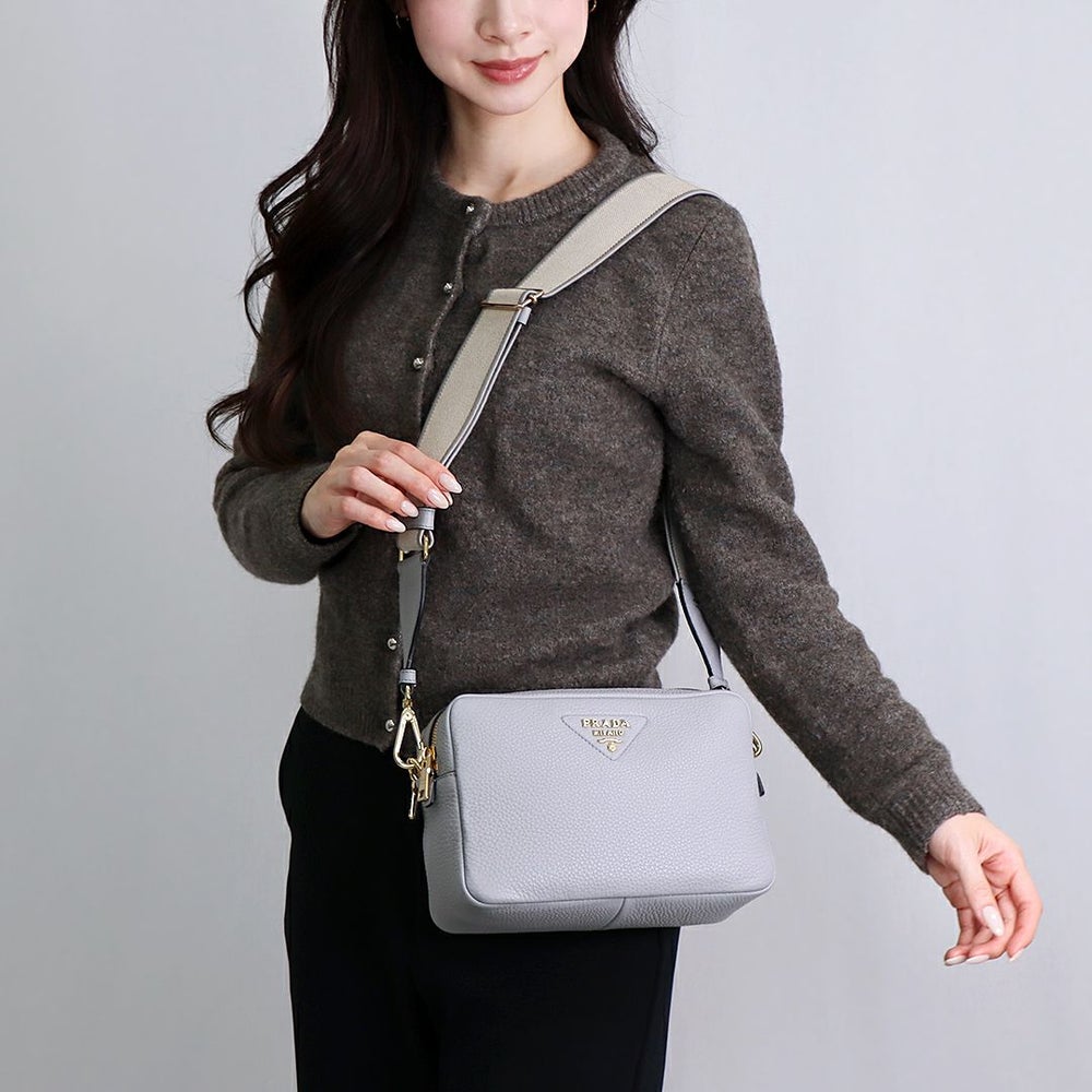 プラダ PRADA ショルダーバッグ BANDOLIERA 1BH082 2DKV 7NM F04GU GRANITO 1 N