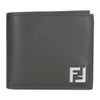 フェンディ FENDI メンズ 折財布 二つ折財布 小銭入れ無し 7M0356 AFF2 F1QCZ MILITARE+TBMR+P