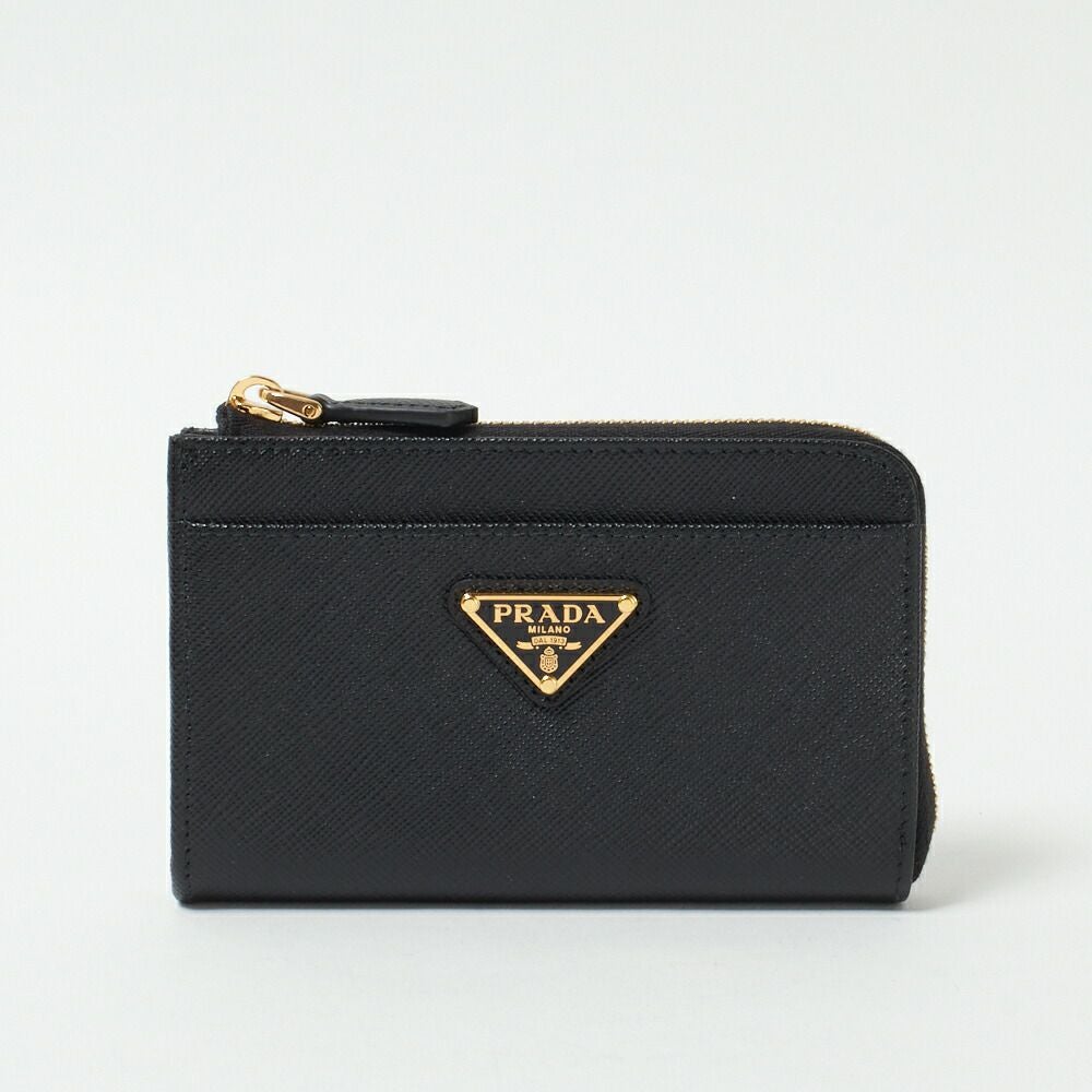 プラダ コインケース 【SAFFIANO TRIANG】 1PP122 QHH ブラック(F0002 NERO) PRADA