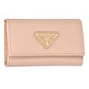 プラダ キーケース 【SAFFIANO TAIANG】 1PG004 QHH ベージュ系(F0236 CIPRIA) PRADA