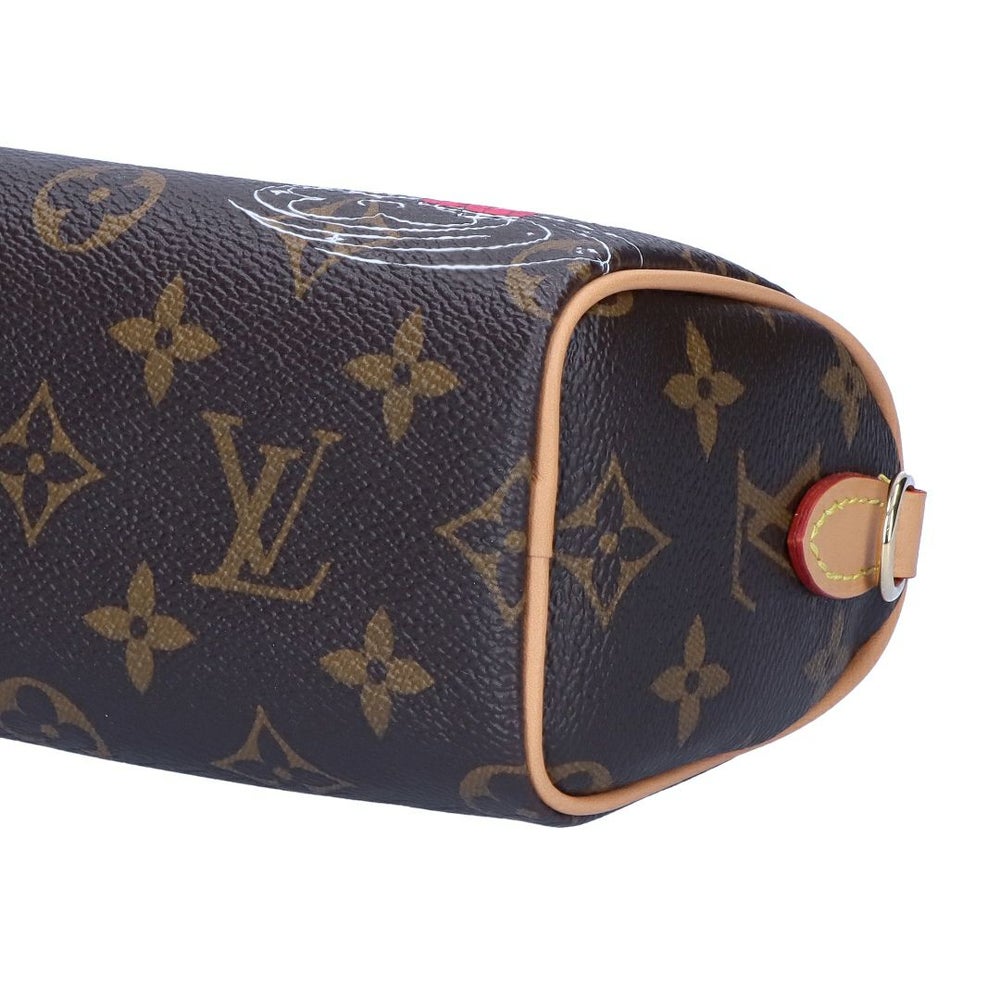 【リユース品】 ルイヴィトン LOUIS VUITTON バッグ 2WAYバッグ ナノ スピーディ ヴィヴィエンヌ M82624 ブラウン 【お取り寄せ】