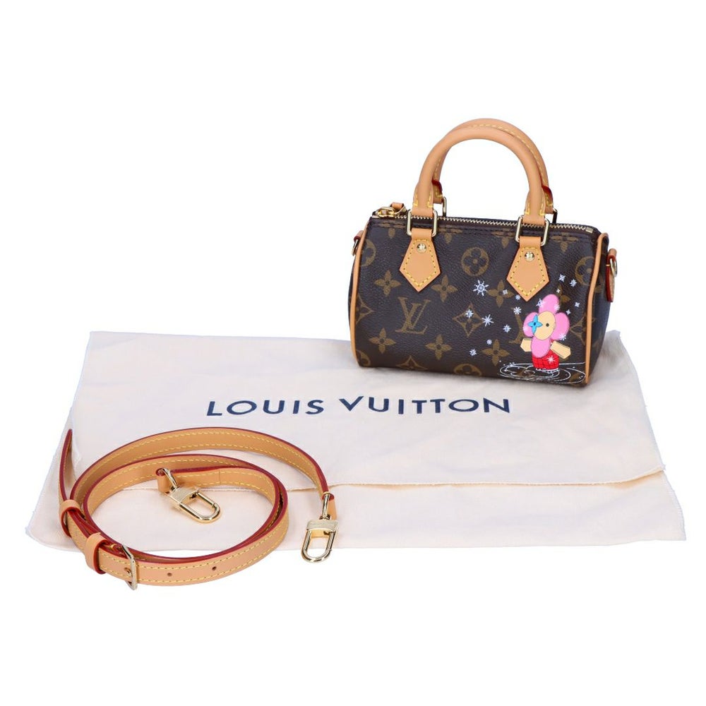 【リユース品】 ルイヴィトン LOUIS VUITTON バッグ 2WAYバッグ ナノ スピーディ ヴィヴィエンヌ M82624 ブラウン 【お取り寄せ】