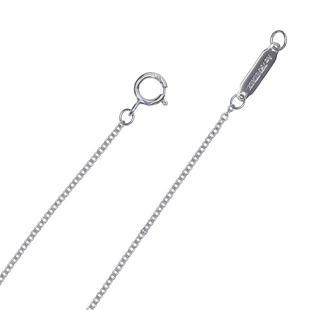 【リユース品】 ティファニー TIFFANY アクセサリー ネックレス Tスマイルネックレス シルバー 【お取り寄せ】