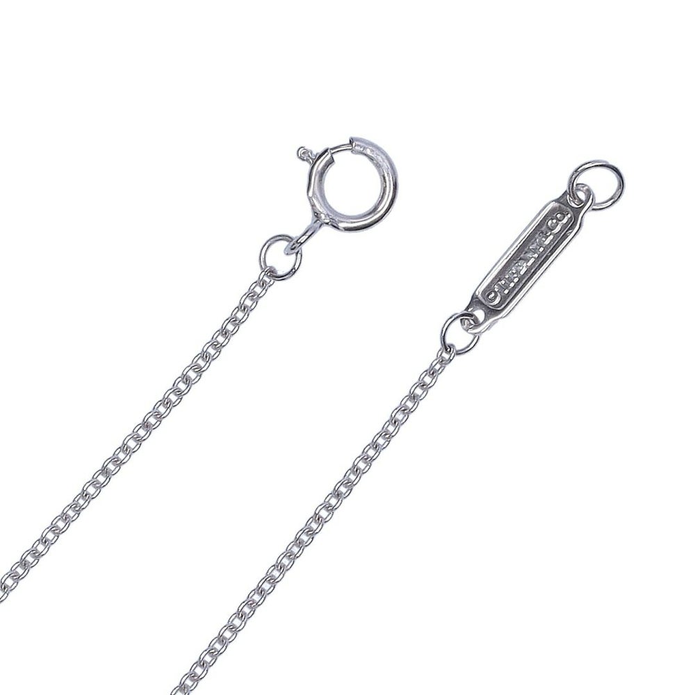 【リユース品】 ティファニー TIFFANY アクセサリー ネックレス Tスマイルネックレス シルバー 【お取り寄せ】