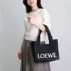 ロエベ LOEWE かごバッグ 2WAYバッグ A685B61X01 1100 BLACK ロエベフォント トート ミディアム 【お取り寄せ】
