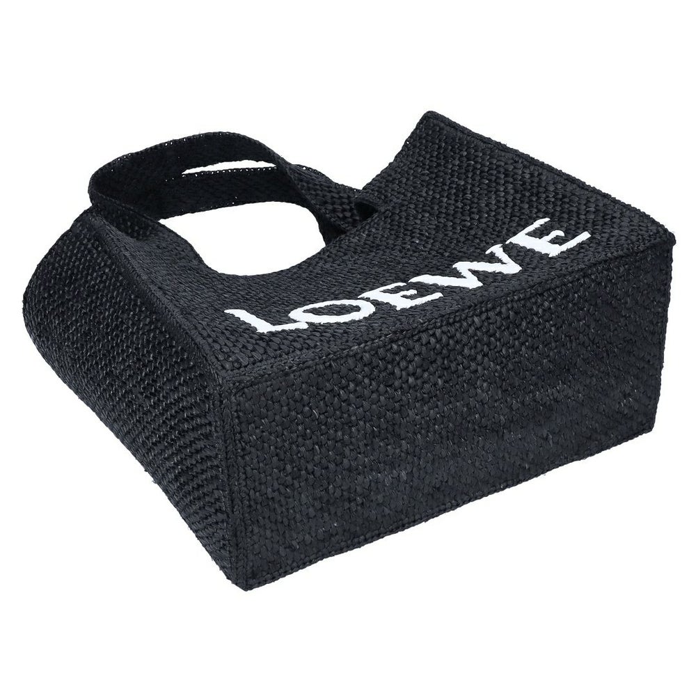 ロエベ LOEWE かごバッグ 2WAYバッグ A685B61X01 1100 BLACK ロエベフォント トート ミディアム 【お取り寄せ】