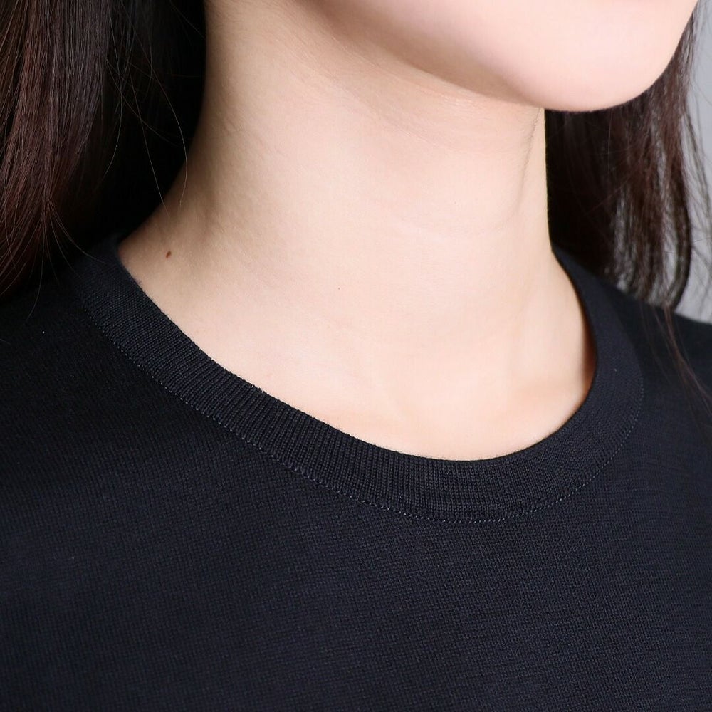 ジョンスメドレー JOHN SMEDLEY レディース 半袖ニット NELL SWETER RN SS シーアイランドコットン MODERN FIT 30G 30ゲージ