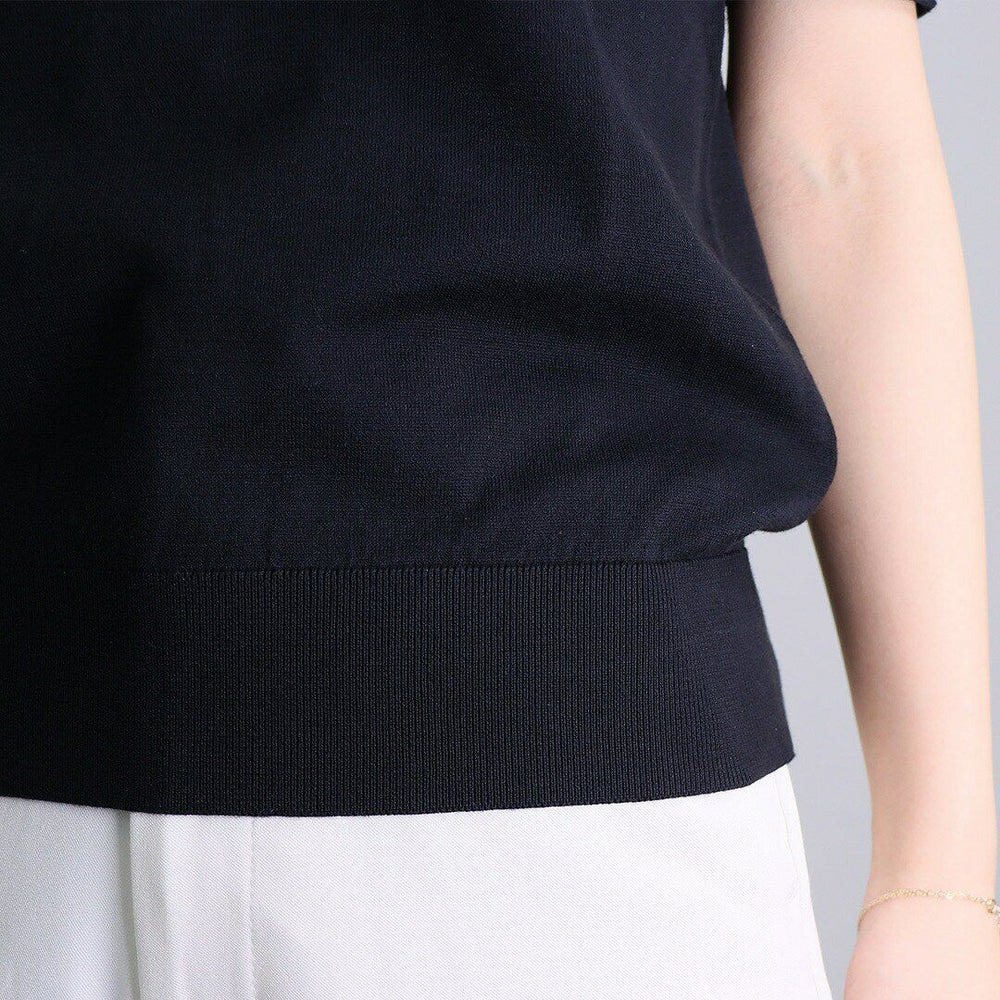 ジョンスメドレー JOHN SMEDLEY レディース 半袖ニット NELL SWETER RN SS シーアイランドコットン MODERN FIT 30G 30ゲージ