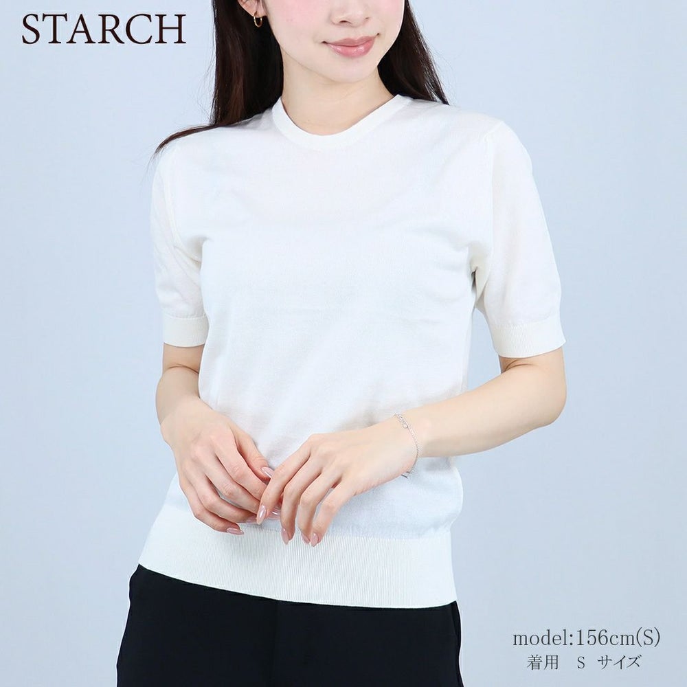 ジョンスメドレー JOHN SMEDLEY レディース 半袖ニット NELL SWETER RN SS シーアイランドコットン MODERN FIT 30G 30ゲージ