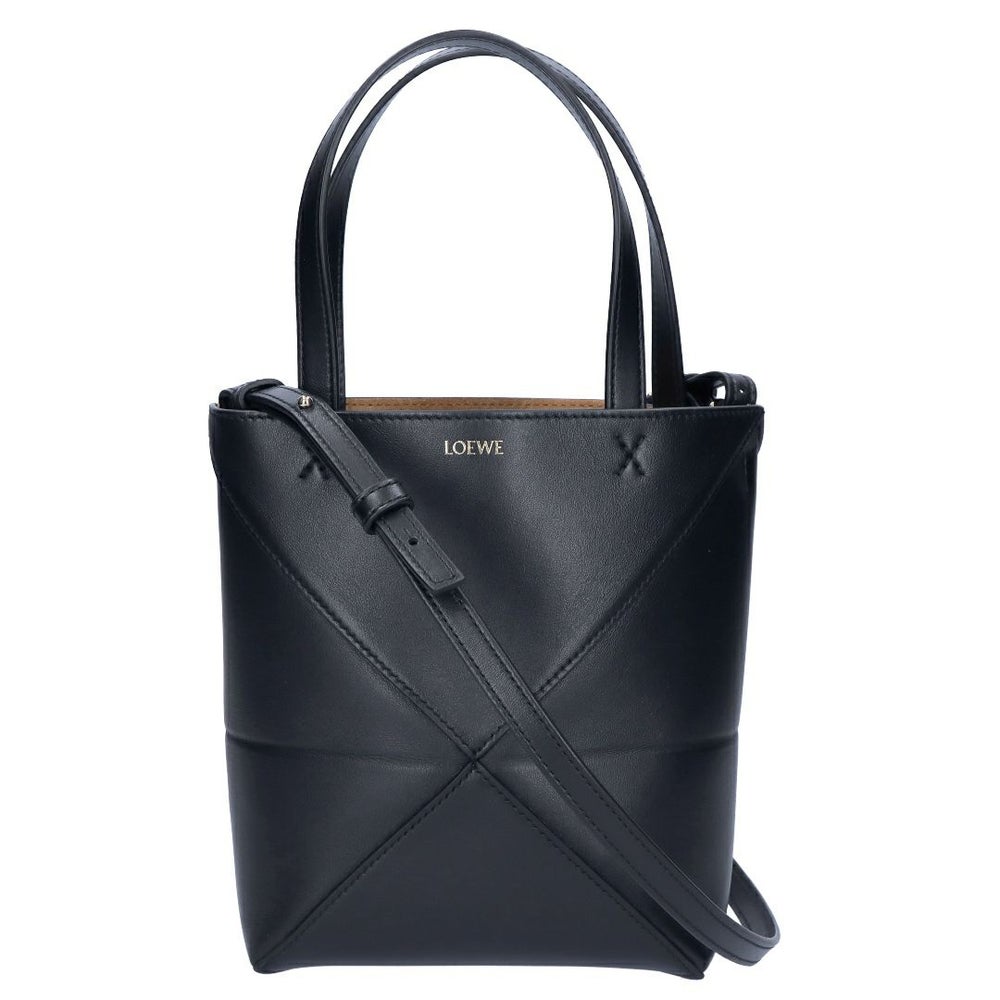ロエベ LOEWE 2WAYバッグ パズルフォルド ミニ A657V25X01 1100 BLACK  【お取り寄せ】