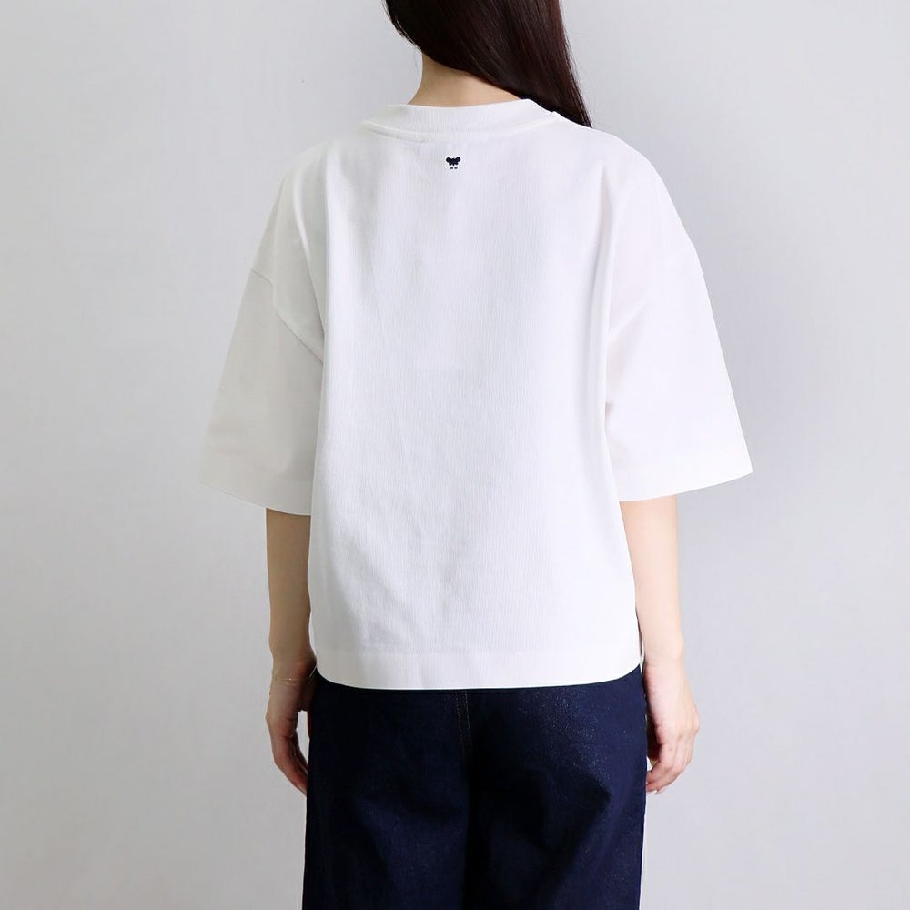 マックスマーラウィークエンド MAXMARA WEEKEND レディース半袖Tシャツ カットソー GEORGIA ジョージア 2515941021 003 BIANCO