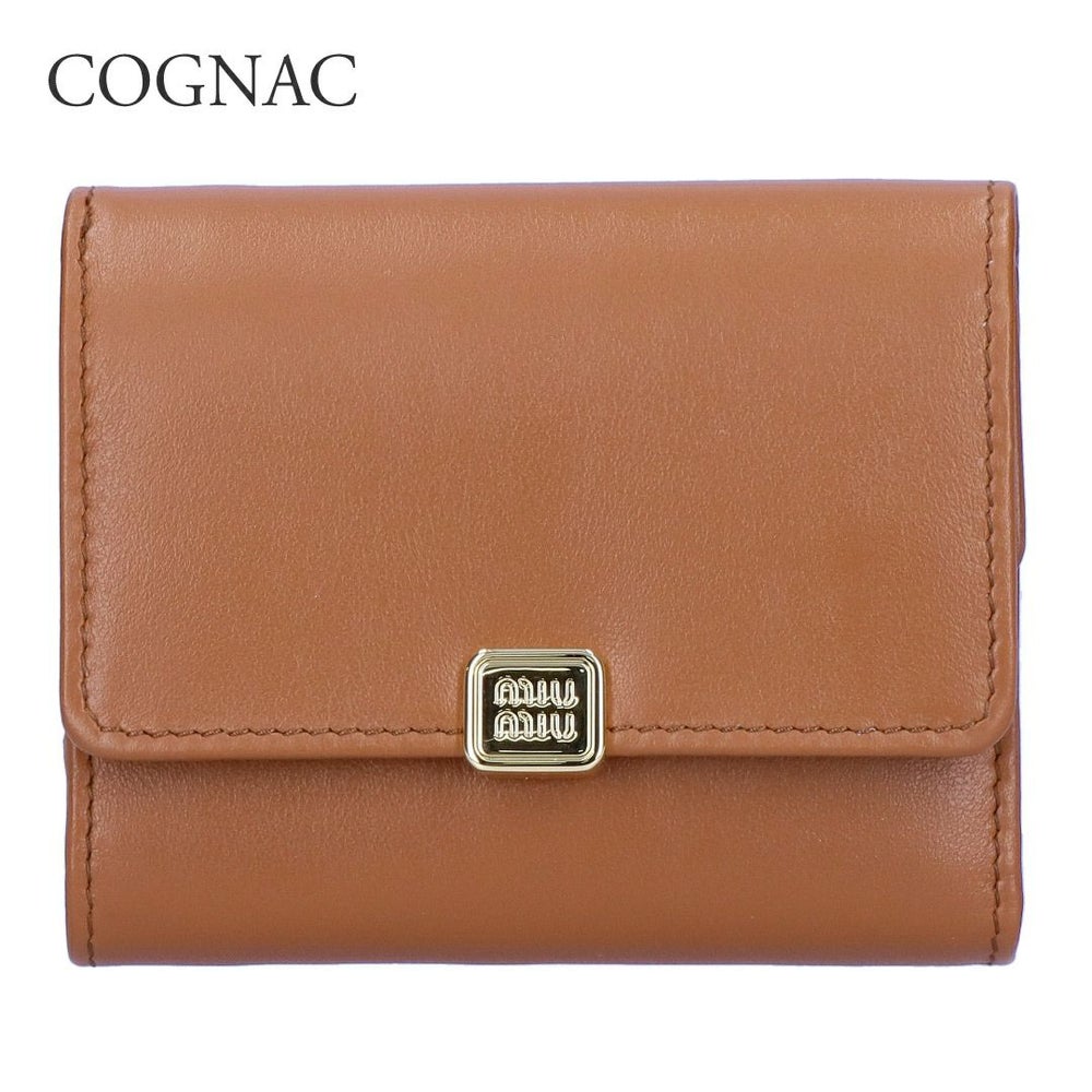 ミュウミュウ MIUMIU 折財布 三つ折り財布 5MH043 2CVX 【お取り寄せ】