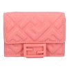 フェンディ FENDI 折財布 三つ折り財布 BAGUETTE バゲット 8M0395 AQES F1PJ7 ROSA FFモチーフ マイクロ 【お取り寄せ】