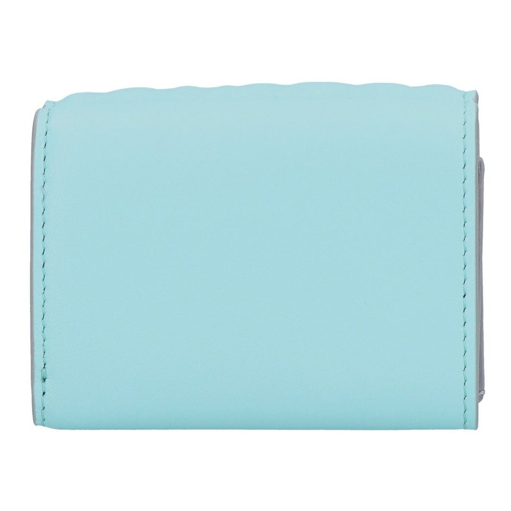 フェンディ FENDI 折財布 三つ折り財布 BAGUETTE バゲット 8M0395 AT00 F1PQI AQUIPER+TORTORA FFモチーフ マイクロ ライトブルー 【お取り寄せ】