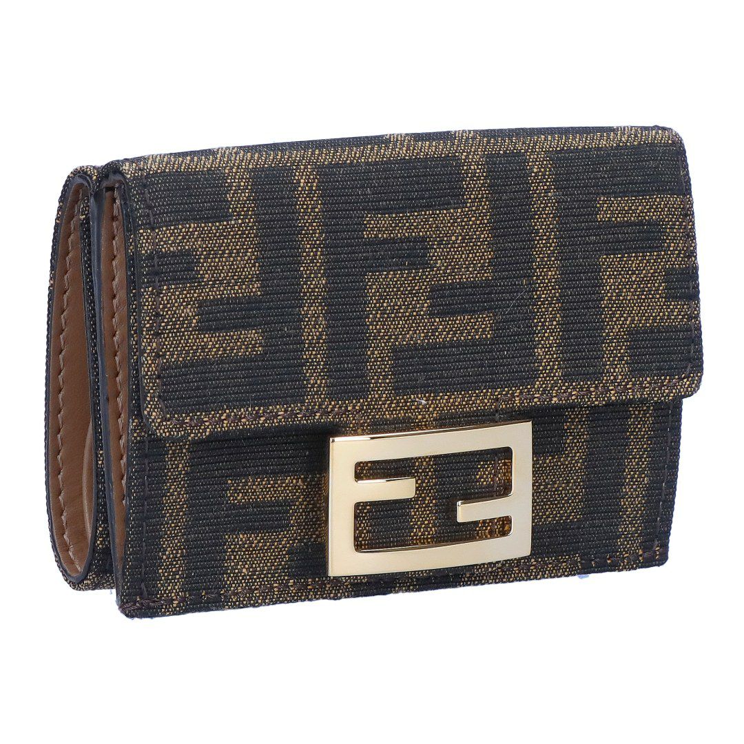 フェンディ FENDI 折財布 8M0395 AAJD ブラック(F0KUR BLACK)【お
